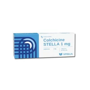 Colchicin Stella 1mg (2 vỉ x 10 viên/hộp)